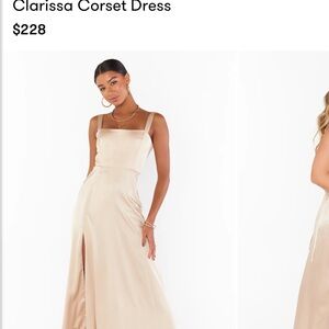 Show me your mumu Clarissa Corset Dress small